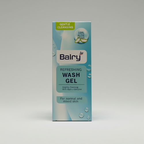 Balry Refreshing Wash Gel with 10% Aloe Vera for normal and mixed skin