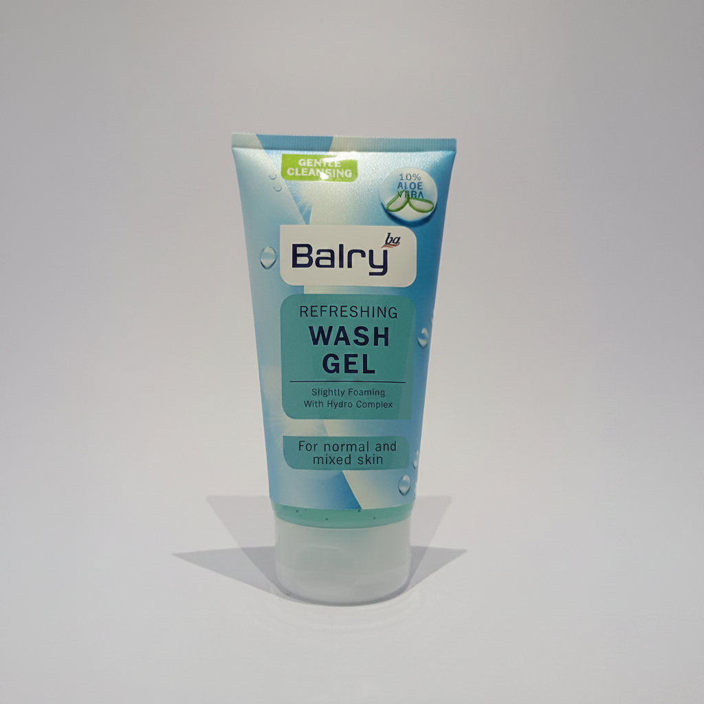 Balry Refreshing Wash Gel with 10% Aloe Vera for normal and mixed skin