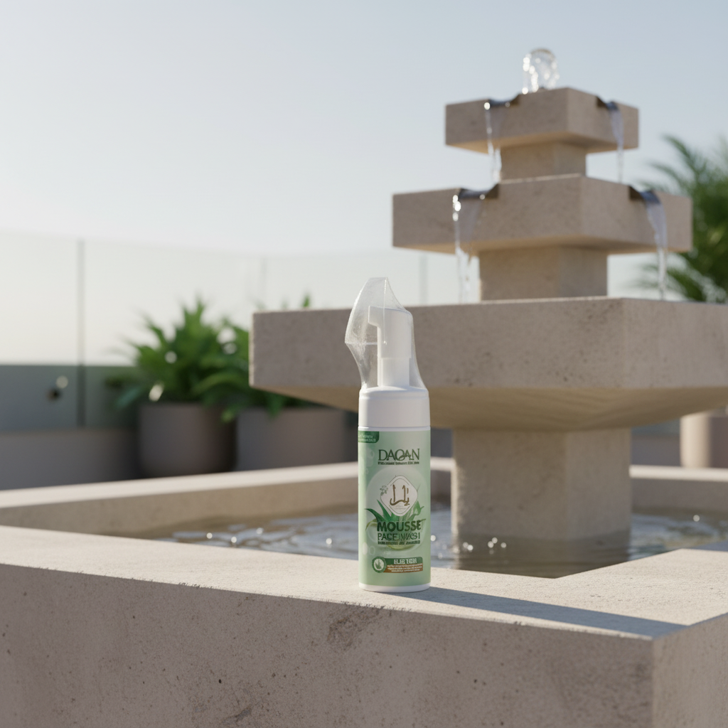 DAQAN Aloe Vera Mousse Face Wash | Mild Foaming Cleanser