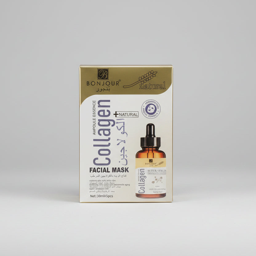Bonjour Collagen Facial Mask | Moisturizing Sheet Mask
